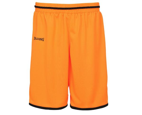 Grote foto spalding move shorts kinderen oranje kledingmaat 164 sport en fitness basketbal