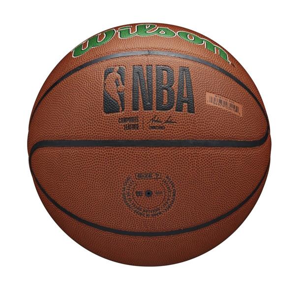 Grote foto wilson nba boston celtics composite indoor outdoor basketbal 7 sport en fitness basketbal