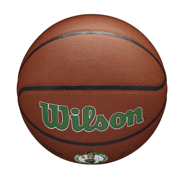 Grote foto wilson nba boston celtics composite indoor outdoor basketbal 7 sport en fitness basketbal
