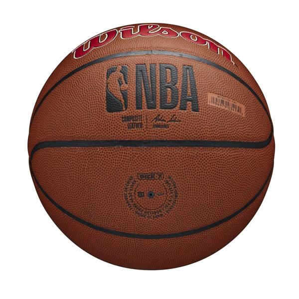 Grote foto wilson nba chicago bulls composite indoor outdoor basketbal 7 sport en fitness basketbal
