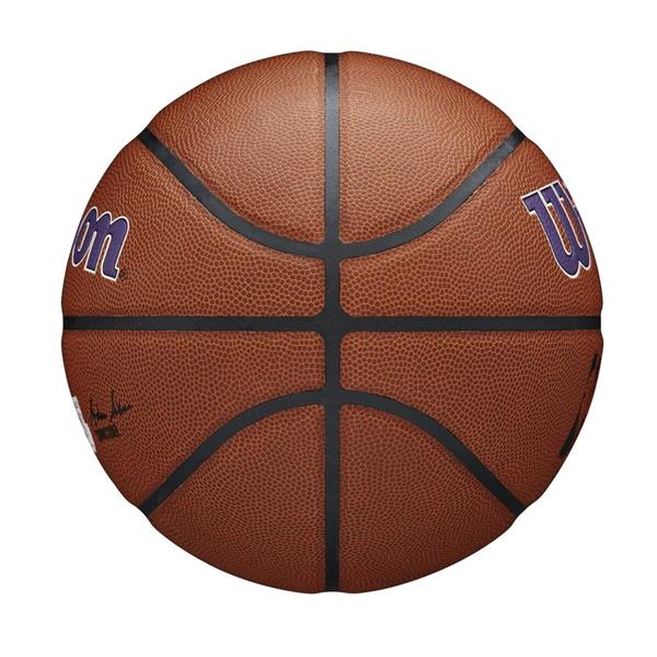 Grote foto wilson nba la lakers composite indoor outdoor basketbal 7 sport en fitness basketbal