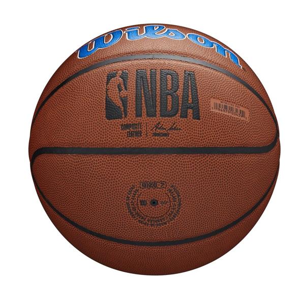 Grote foto wilson nba philadelphia 76ers composite indoor outdoor basketbal 7 sport en fitness basketbal