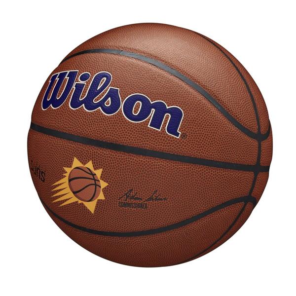 Grote foto wilson nba phoenix suns composite indoor outdoor basketbal 7 sport en fitness basketbal