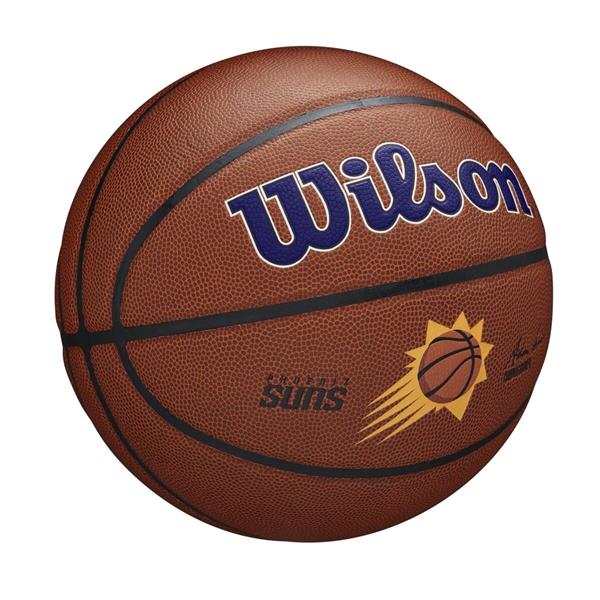 Grote foto wilson nba phoenix suns composite indoor outdoor basketbal 7 sport en fitness basketbal