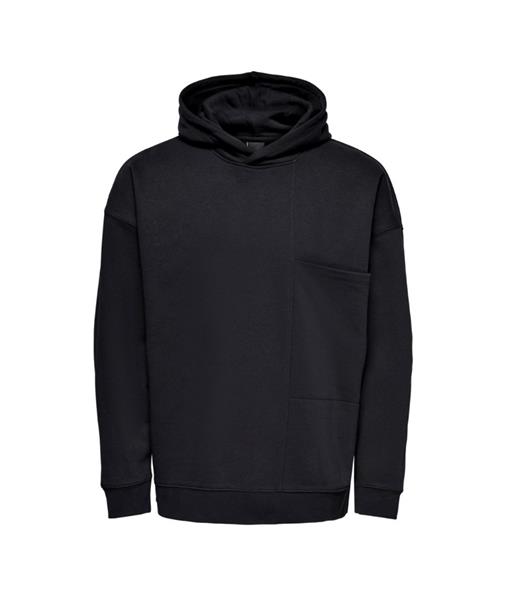 Grote foto rlx sweat hoodie zwart kledingmaat m kleding heren truien en vesten