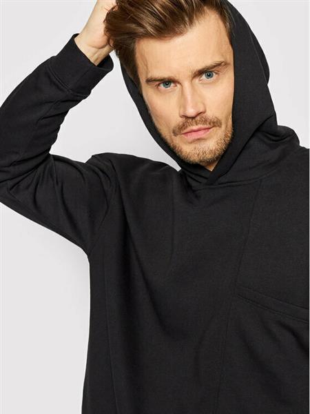 Grote foto rlx sweat hoodie zwart kledingmaat m kleding heren truien en vesten