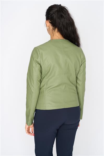 Grote foto dames jacket escandelle green 22255 kleding dames overige kledingstukken