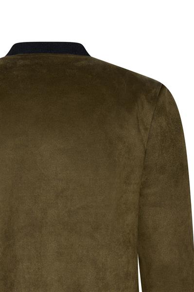 Grote foto suede jacket zelensky khaki 2022 kleding heren overige herenkleding