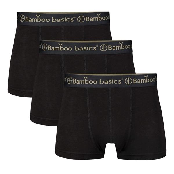 Grote foto trunk boxershorts liam 3 pack zwart 001 kleding heren ondergoed