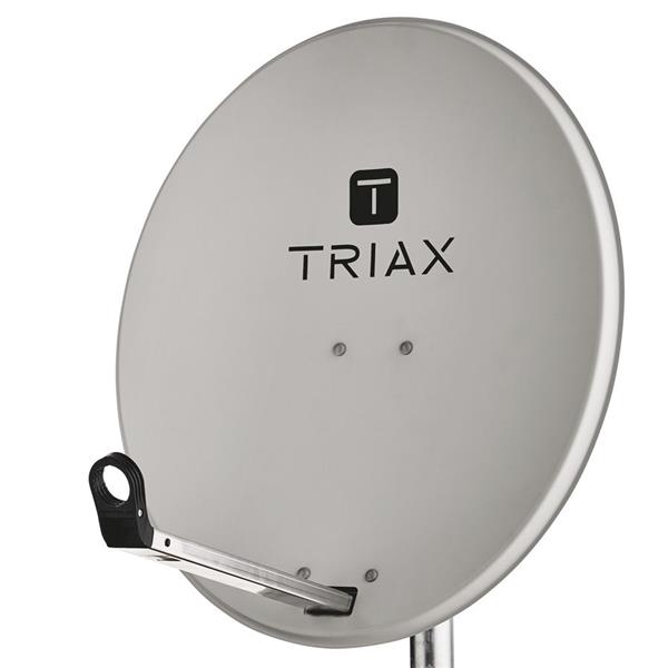 Grote foto triax tds 65cm schotel kleur 7035 lichtgrijs telecommunicatie satellietontvangers