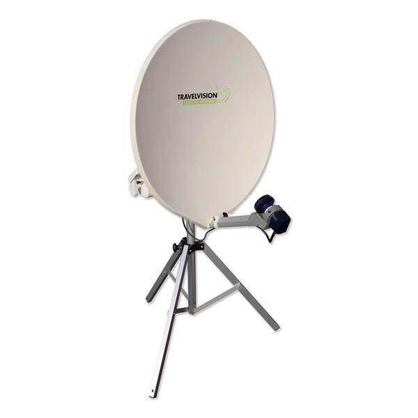 Grote foto travel vision r7 pro 65cm single gratis opbergtas telecommunicatie satellietontvangers