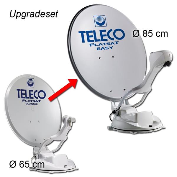 Grote foto teleco upgrade transformatie set classic 65cm naar easy 90cm telecommunicatie satellietontvangers