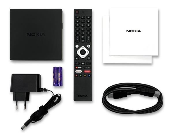 Grote foto nokia streaming box 8010 4k ultra hd androidtv 11 tv box telecommunicatie zenders en ontvangers