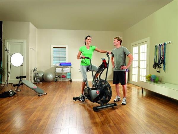 Grote foto schwinn airdyne ad6i hiit airbike sport en fitness fitness