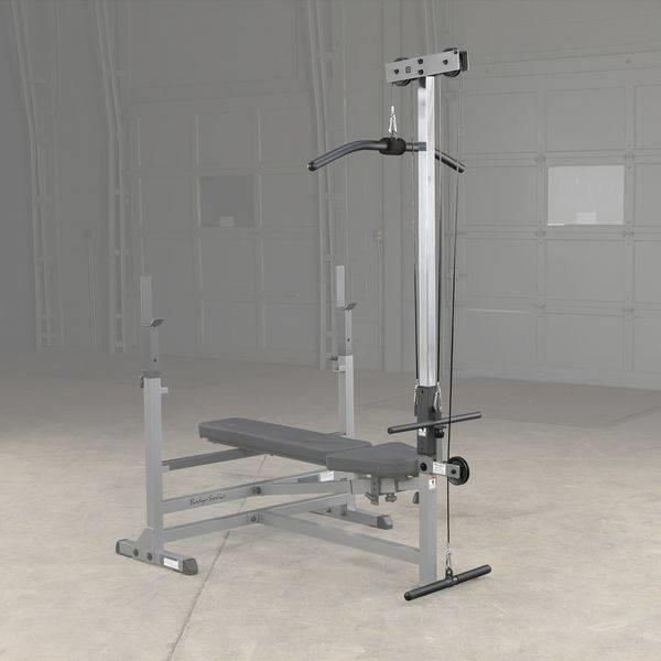 Grote foto body solid optie lat row glra81 voor gdib46l en gfid71 sport en fitness fitness