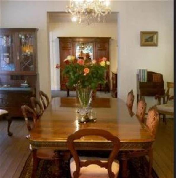 Grote foto antieke tafel schaaktafel centertable ca. 1840 met pietra dura blad op palissander voet no.6408 antiek en kunst stoelen en banken