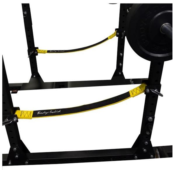 Grote foto proclubline power rack strap safeties ksprss sport en fitness fitness