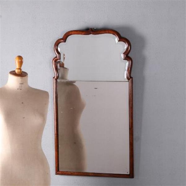 Grote foto antieke spiegel 18e eeuwse soester spiegel met kroon en facet no.762490 antiek en kunst spiegels