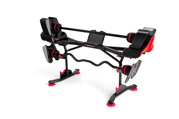 Grote foto bowflex selecttech 2080 rek met mediahouder sport en fitness fitness