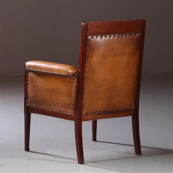 Grote foto antieke fauteuils stel van 2 art deco 1900 zetels geheel gerestaureerd nieuw hand gepatineerd lee antiek en kunst stoelen en banken