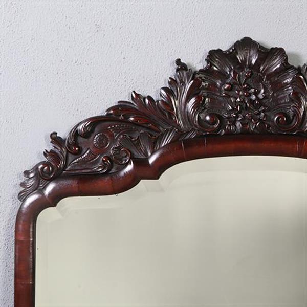 Grote foto antieke spiegels reusachtige soester spiegel met facet en kras belegde rand ca 1810 no.851090 antiek en kunst spiegels