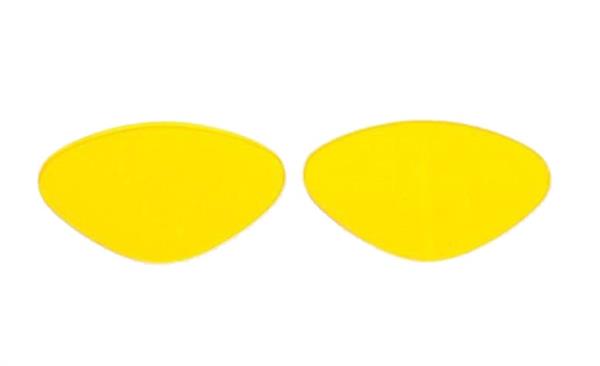 Grote foto aviator goggle retro verwisselbare lens geel motoren kleding