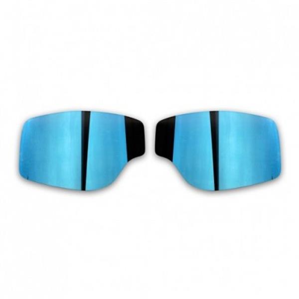 Grote foto aviator goggle verwisselbare lens t1 t2 t3 motorbril blauw reflectie motoren kleding