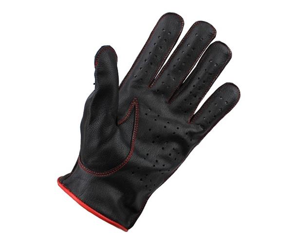 Grote foto swift racing leren handschoenen zwart rood motoren kleding