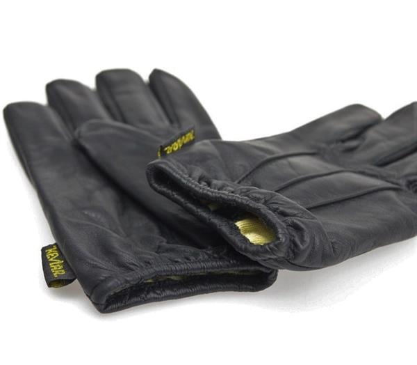 Grote foto swift classic kevlar lined zwart leren handschoenen motoren kleding