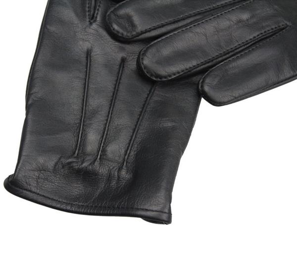 Grote foto swift classic unlined zwart leren handschoenen motoren kleding
