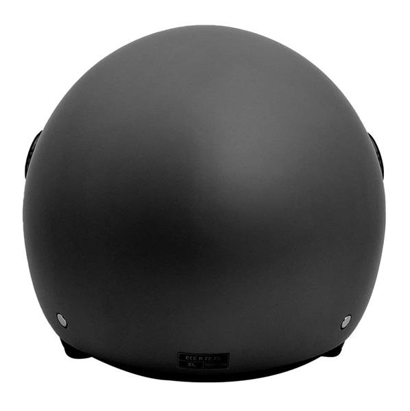 Grote foto bhr 800 easy vespa helm mat zwart motoren kleding