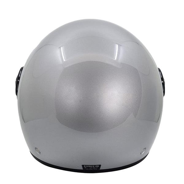 Grote foto bhr 832 minimal vespa helm zilver motoren kleding