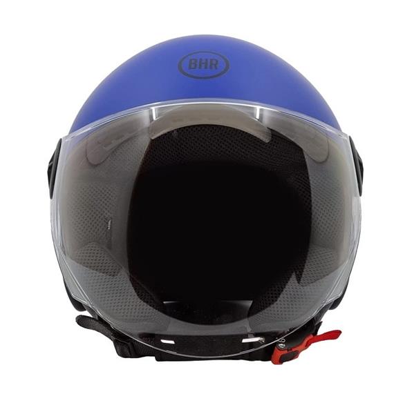 Grote foto bhr 832 minimal vespa helm mat blauw motoren kleding