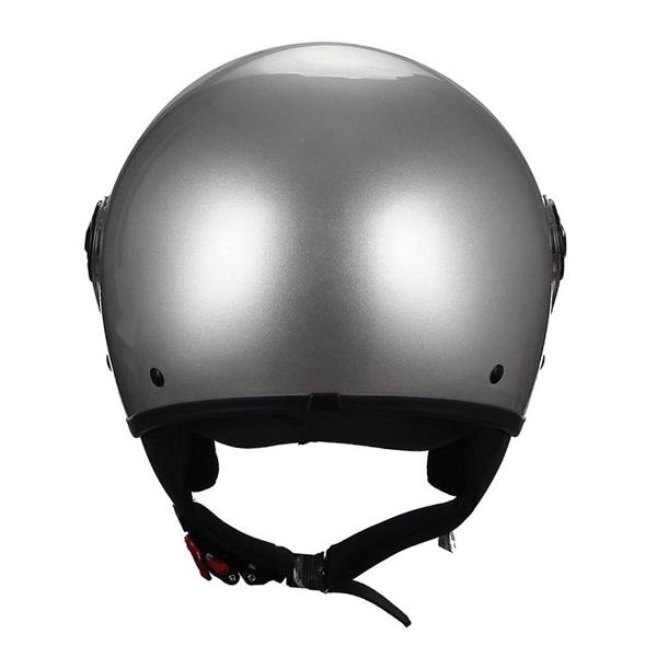 Grote foto bhr 801 vespa helm zilver motoren kleding