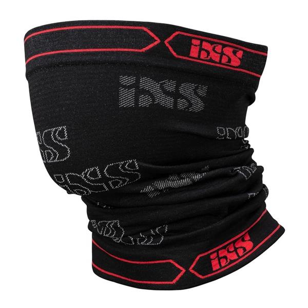 Grote foto ixs bandana tube 365 zwart rood motoren kleding