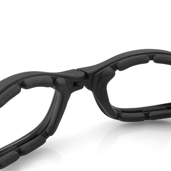 Grote foto bobster crossfire mat zwarte verstelbare motorbril helder motoren kleding