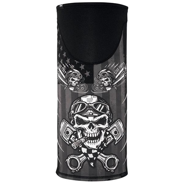 Grote foto zan headgear motorkol windproof biker skull sportflex upf50 motoren kleding