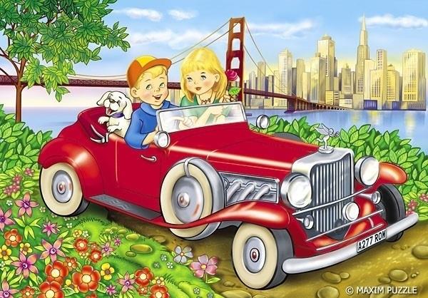 Grote foto san francisco 60 stukjes maxi kinderen en baby puzzels