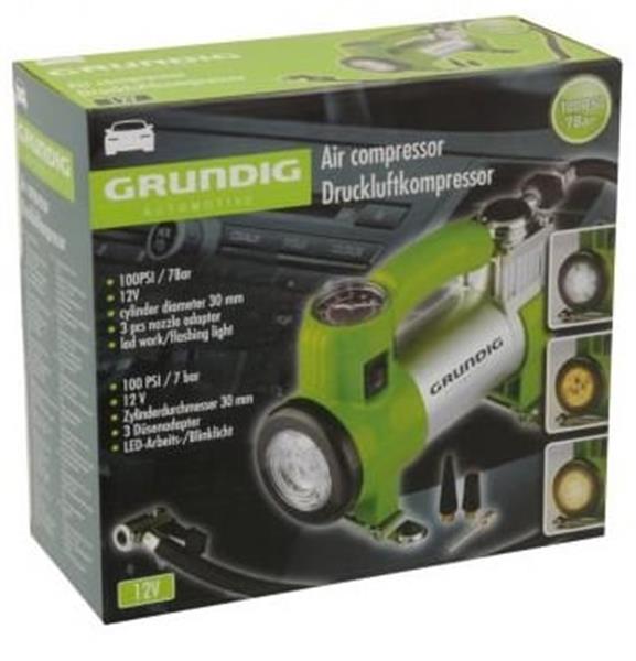 Grote foto grundig compressor 12 volt doe het zelf en verbouw gereedschappen en machines