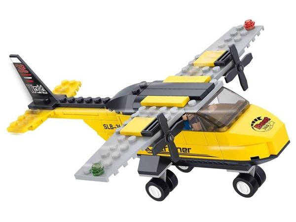 Grote foto sluban lesvliegtuig m38 b0360 kinderen en baby duplo en lego