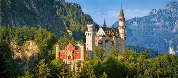 Grote foto kasteel neuschwanstein duitsland b 060221 kinderen en baby puzzels