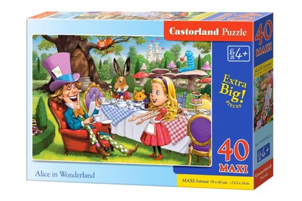 Grote foto alice in wonderland castorland b 040292 1 kinderen en baby puzzels