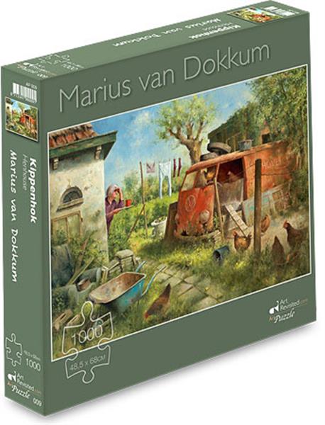 Grote foto kippenhok marius van dokkum kinderen en baby puzzels