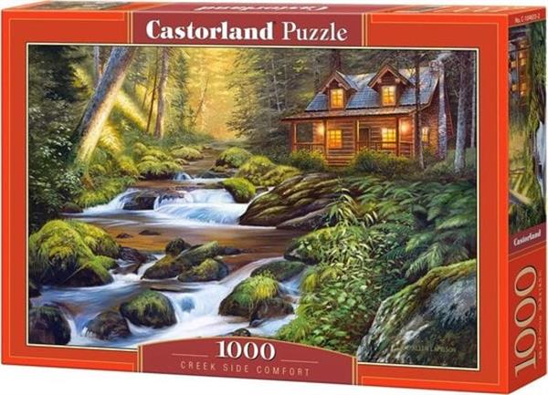 Grote foto creek side comfort castorland c 104635 2 kinderen en baby puzzels