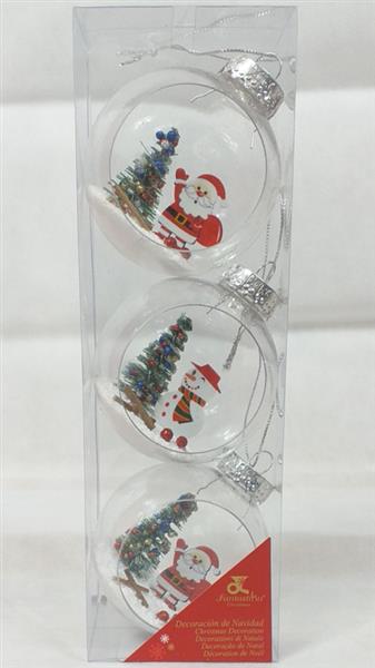 Grote foto 3d kerstballen set 3 stuks 8cm diversen overige diversen