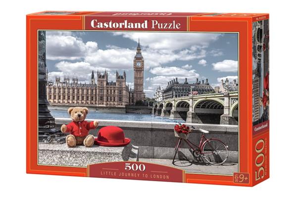 Grote foto little journey to london kleine reis naar london castorland b 53315 kinderen en baby puzzels