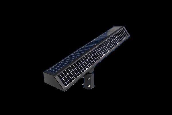 Grote foto vocare monza led solar lantaarnpaal armatuur 50 w drievoudig zonnepaneel zakelijke goederen overige zakelijke goederen