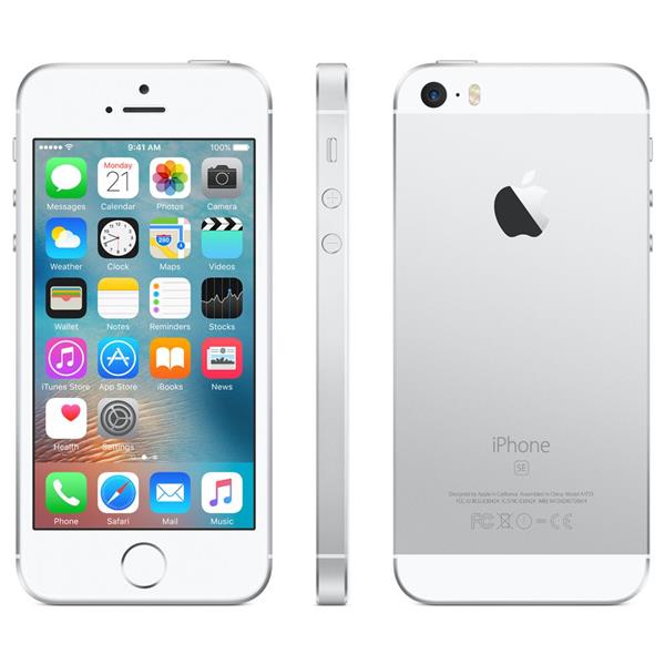 Grote foto apple iphone se 64gb simlockvrij white silver garantie telecommunicatie apple iphone