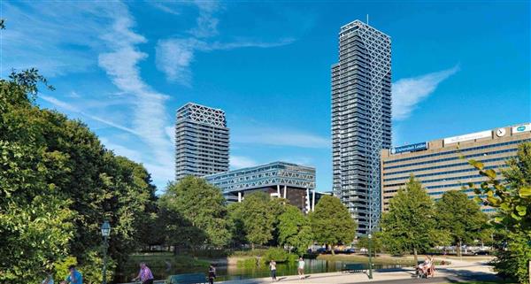 Grote foto te huur kantoorruimte anna van buerenplein 41 den haag huizen en kamers bedrijfspanden