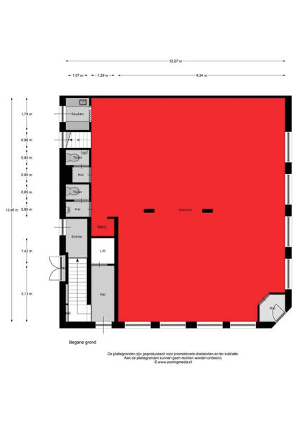 Grote foto te huur kantoorruimte scharlo 39 41 alkmaar huizen en kamers bedrijfspanden